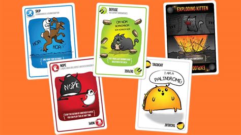 Exploding Kittens: A Hilariously Chaotic Card Game for Adults!